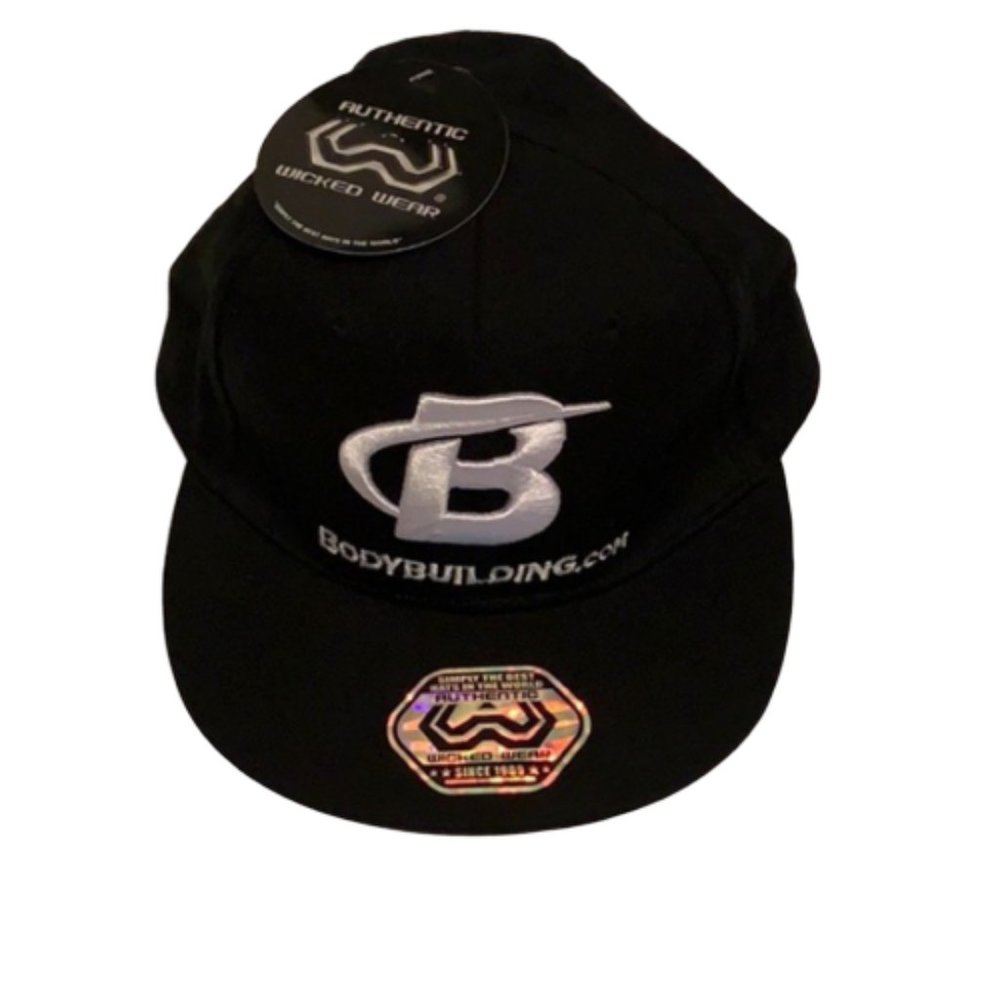 Bodybuilding.com wicked wear snap back flat bill